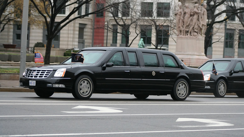 George W Bush limo