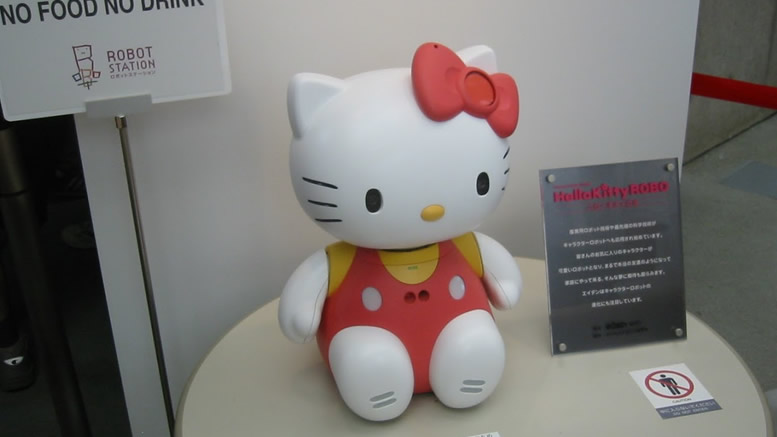 hello kitty robot