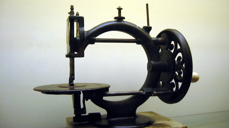 old sewing machine